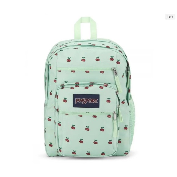 JanSport Big Student Backpack 8 Bit Cherries - Picture 2 of 2